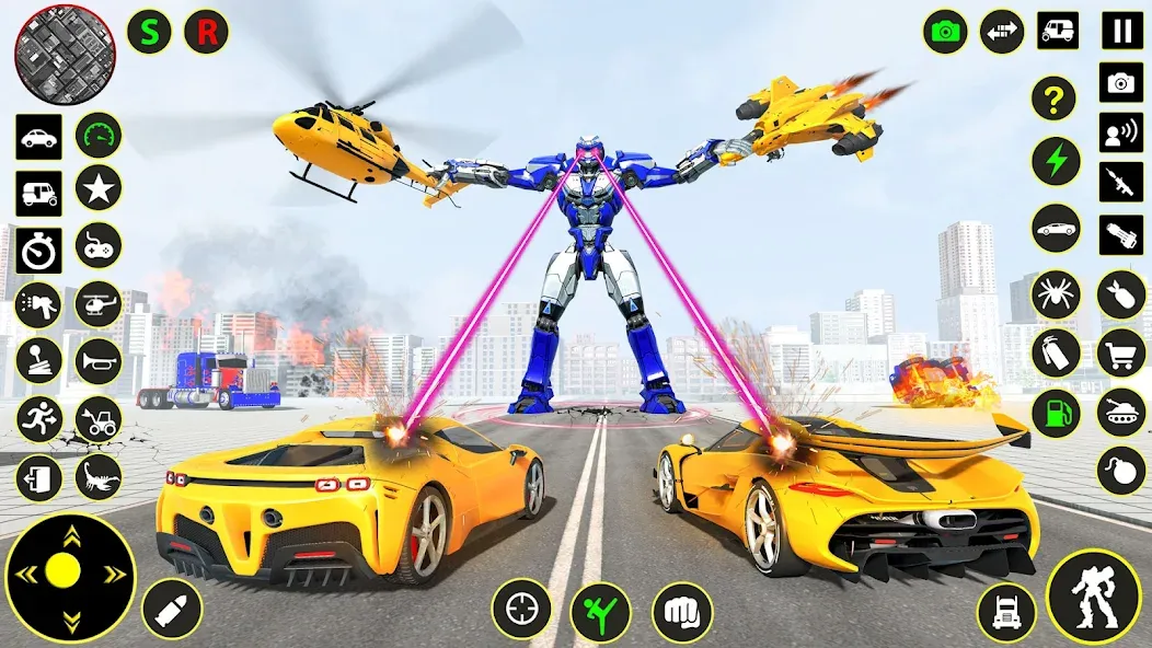 Скачать взломанную Truck Game — Car Robot Games  [МОД Много монет] — последняя версия apk на Андроид screen 3