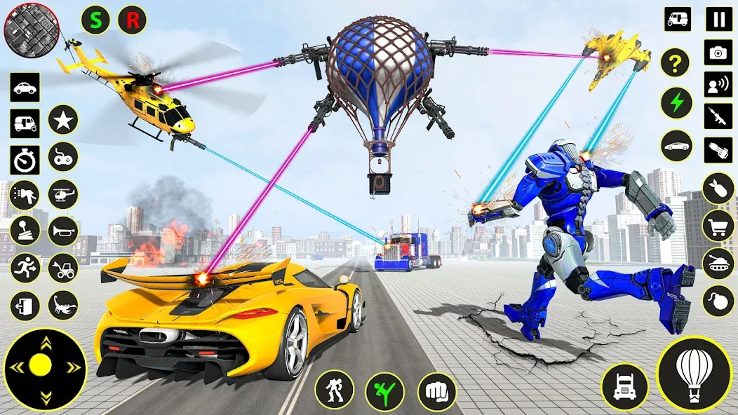 Скачать взломанную Truck Game — Car Robot Games  [МОД Много монет] — последняя версия apk на Андроид screen 4