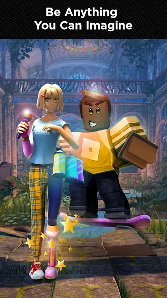 Скачать взломанную Roblox (Роблокс)  [МОД Много денег] — полная версия apk на Андроид screen 4