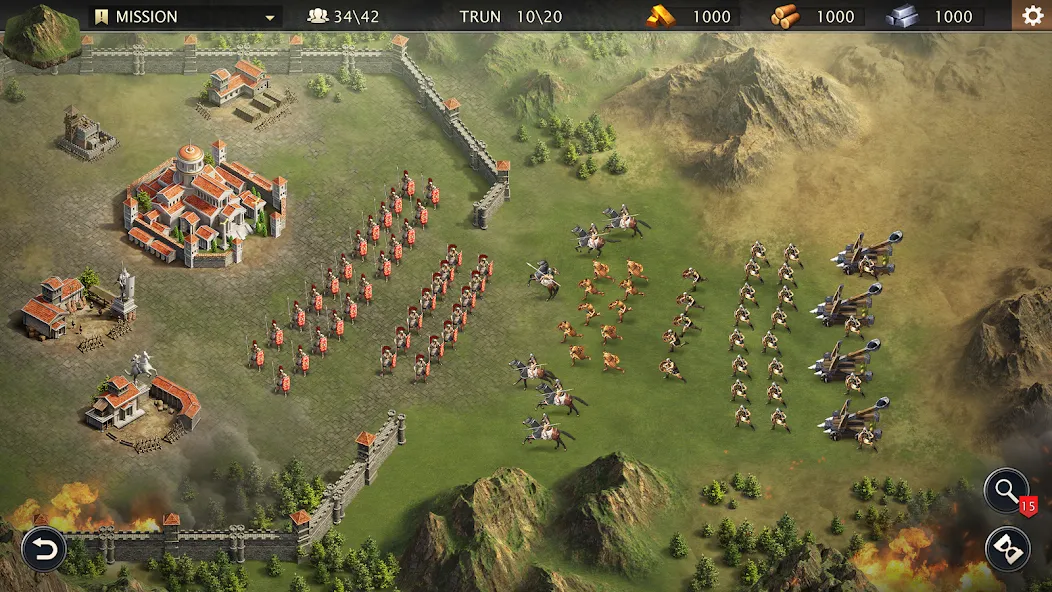 Взлом Grand War: Rome Strategy Games (Гранд Вар)  [МОД Много денег] — стабильная версия apk на Андроид screen 5