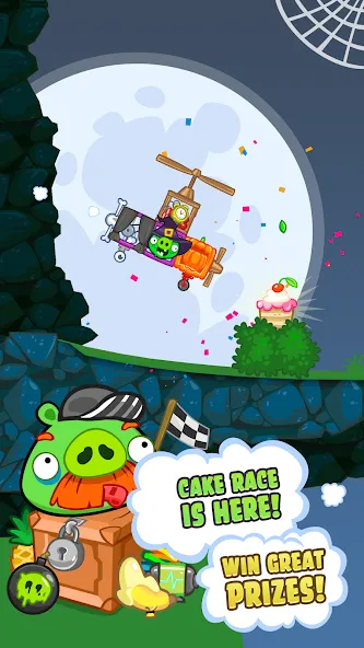 Взлом Bad Piggies (Бэд Пиггиз)  [МОД Все открыто] — стабильная версия apk на Андроид screen 2