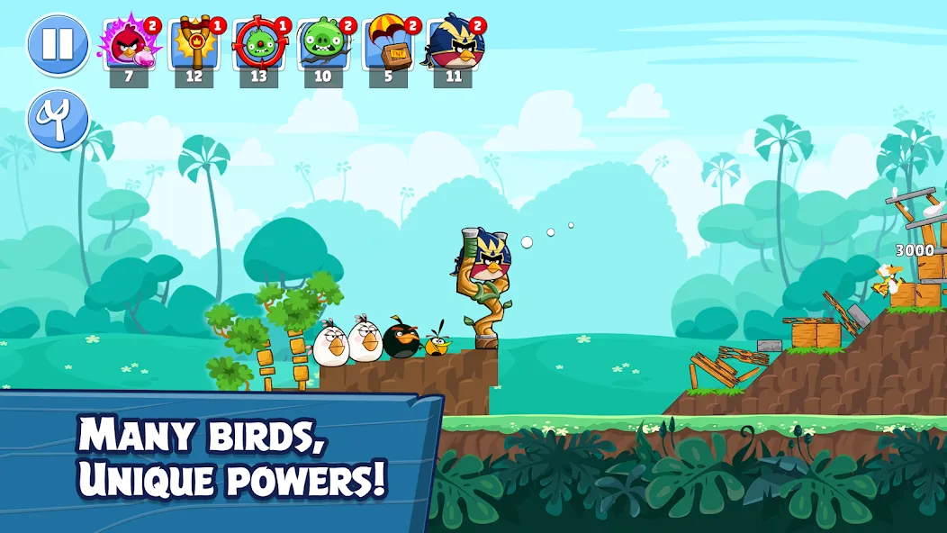 Скачать взломанную Angry Birds Friends (Энгри Брдс Френдс)  [МОД Много монет] — полная версия apk на Андроид screen 3