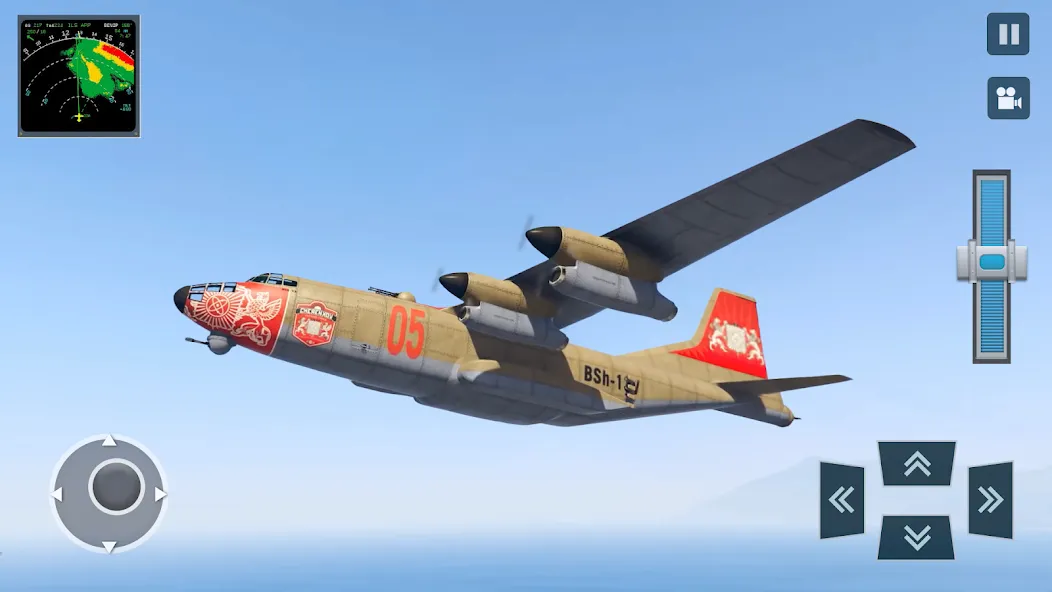 Взлом Real Plane Flying Simulator  [МОД Unlimited Money] — полная версия apk на Андроид screen 2