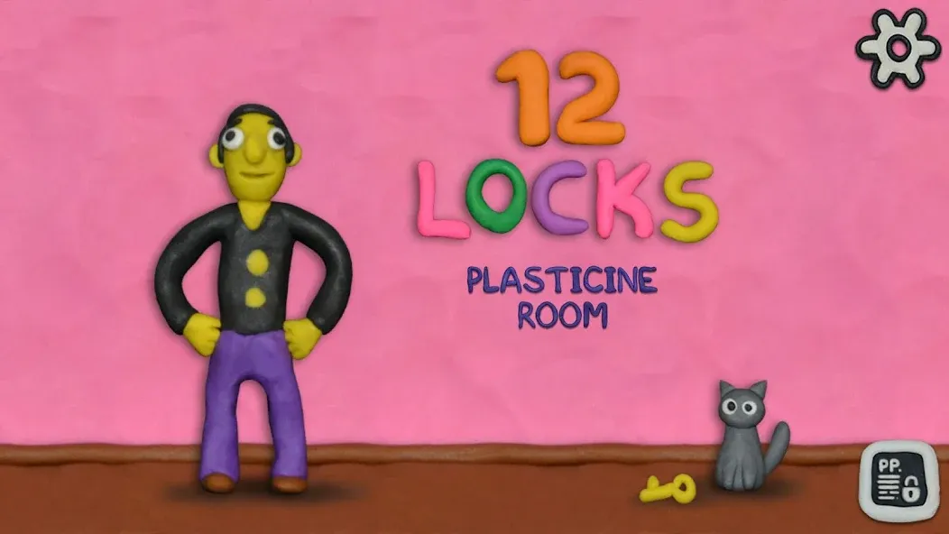 Скачать взлом 12 LOCKS: Plasticine room  [МОД Много денег] — полная версия apk на Андроид screen 1