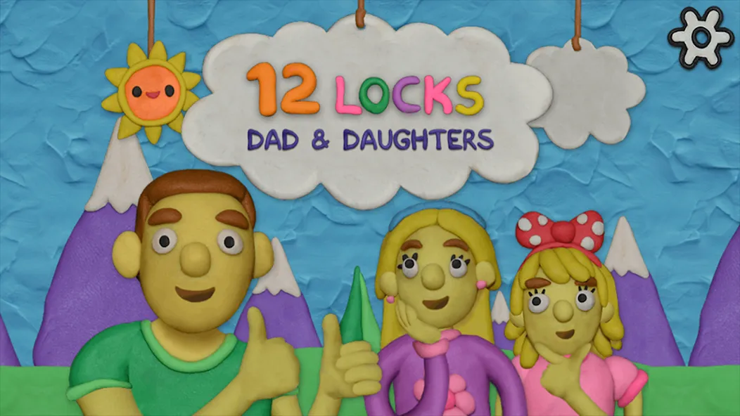 Скачать взломанную 12 Locks Dad and daughters  [МОД Unlocked] — полная версия apk на Андроид screen 1