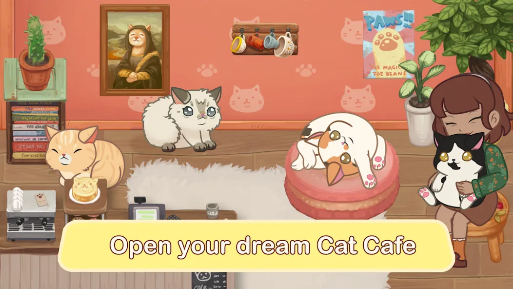 Взлом Furistas Cat Cafe (Фуристас)  [МОД Бесконечные деньги] — полная версия apk на Андроид screen 1