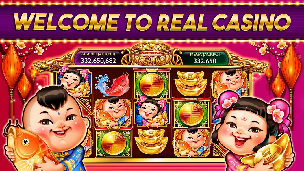 Скачать взлом Casino Frenzy — Slot Machines (Казино Френзи)  [МОД Бесконечные монеты] — стабильная версия apk на Андроид screen 1