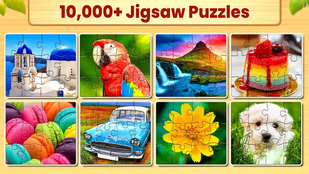 Скачать взлом Jigsaw Puzzles: Picture Puzzle  [МОД Много монет] — последняя версия apk на Андроид screen 2