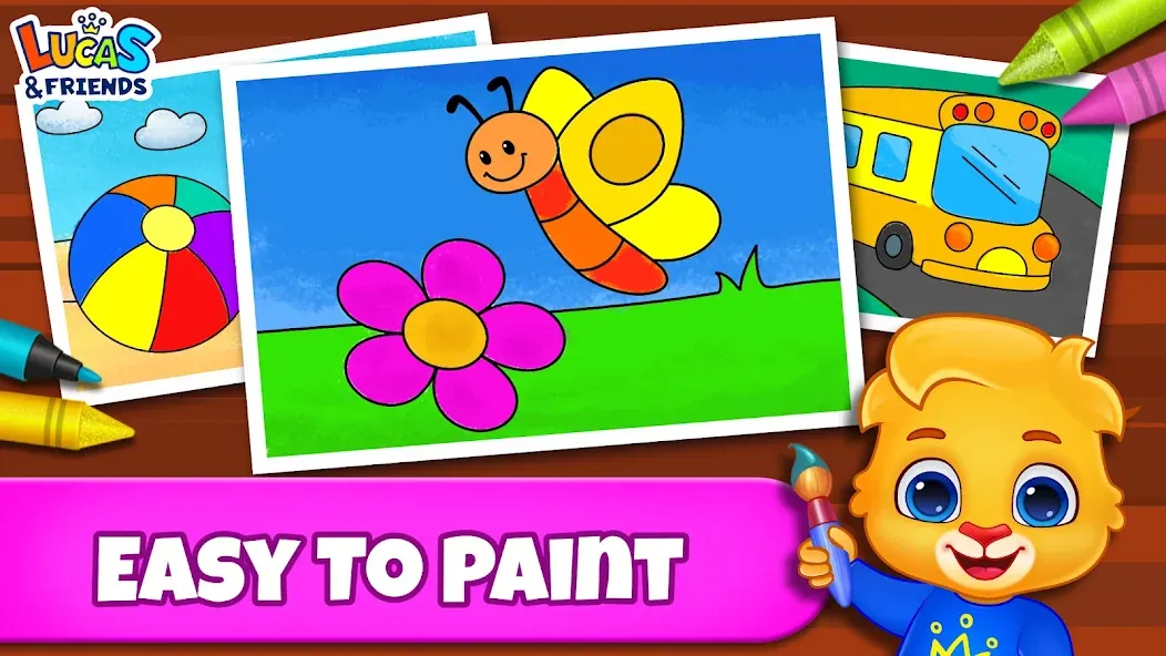Скачать взлом Coloring Games: Color & Paint  [МОД Много монет] — стабильная версия apk на Андроид screen 1
