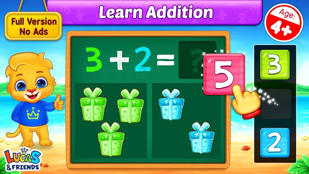 Скачать взломанную Math Kids: Math Games For Kids  [МОД Много монет] — стабильная версия apk на Андроид screen 1