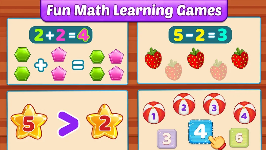 Скачать взломанную Math Kids: Math Games For Kids  [МОД Много монет] — стабильная версия apk на Андроид screen 5