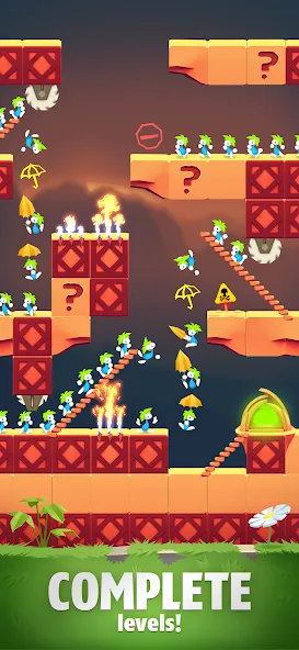 Взлом Lemmings (Леммингс)  [МОД Бесконечные монеты] — стабильная версия apk на Андроид screen 1