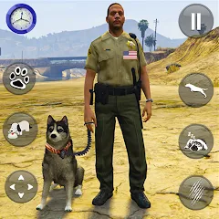 Toby Police Dog Sim: Dogs Game