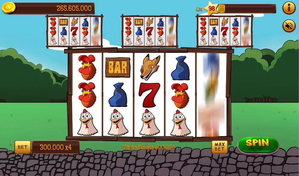 Скачать взлом Slot Gallina 4 (Слот Галлина 4)  [МОД Unlocked] — последняя версия apk на Андроид screen 3