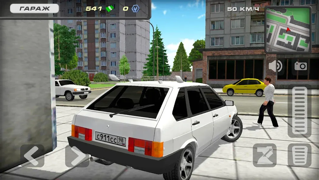 Взлом Lada 2109 Russian Car Driver  [МОД Много денег] — стабильная версия apk на Андроид screen 3