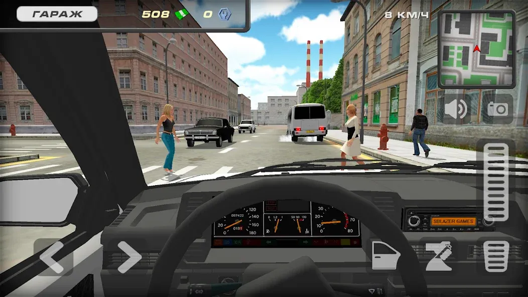 Взлом Lada 2109 Russian Car Driver  [МОД Много денег] — стабильная версия apk на Андроид screen 4