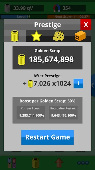 Взломанная Scrap Clicker 2 (Скрап Кликер 2)  [МОД Много денег] — стабильная версия apk на Андроид screen 2