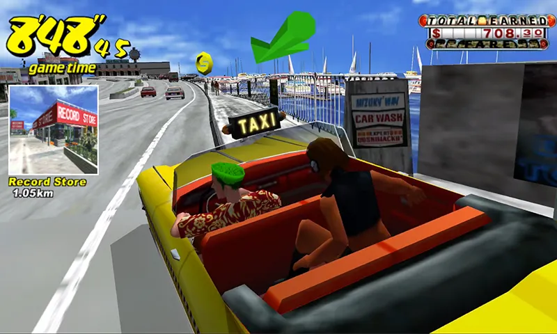 Скачать взлом Crazy Taxi Classic (Крейзи Такси Классик)  [МОД Unlimited Money] — последняя версия apk на Андроид screen 2