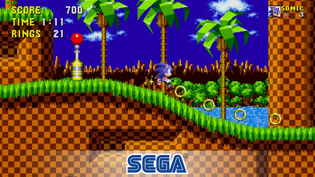 Взломанная Sonic the Hedgehog™ Classic (Соник Зе Хеджхог Классик)  [МОД Unlocked] — полная версия apk на Андроид screen 1