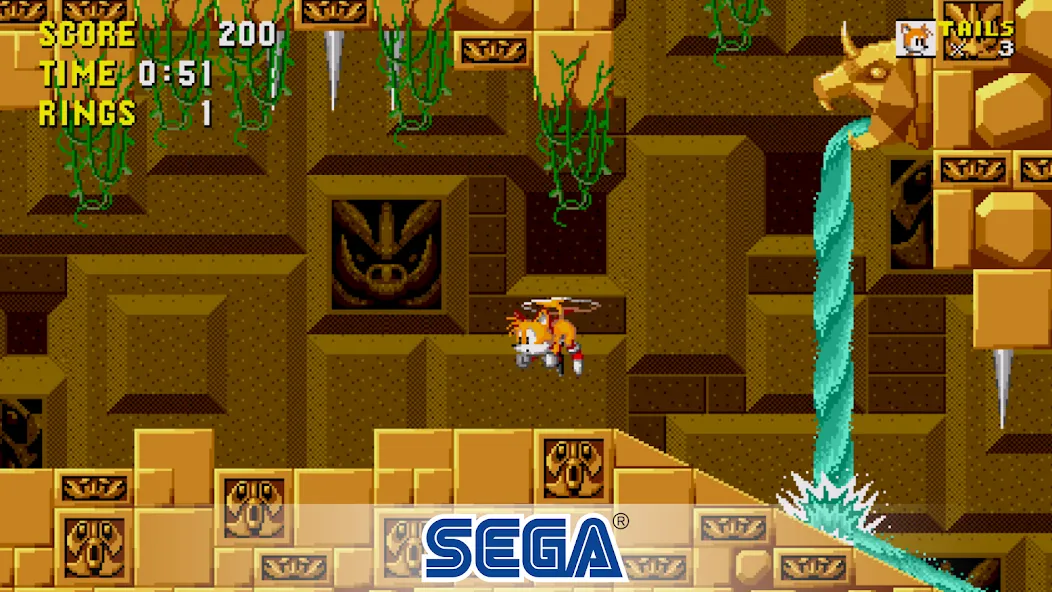 Взломанная Sonic the Hedgehog™ Classic (Соник Зе Хеджхог Классик)  [МОД Unlocked] — полная версия apk на Андроид screen 3