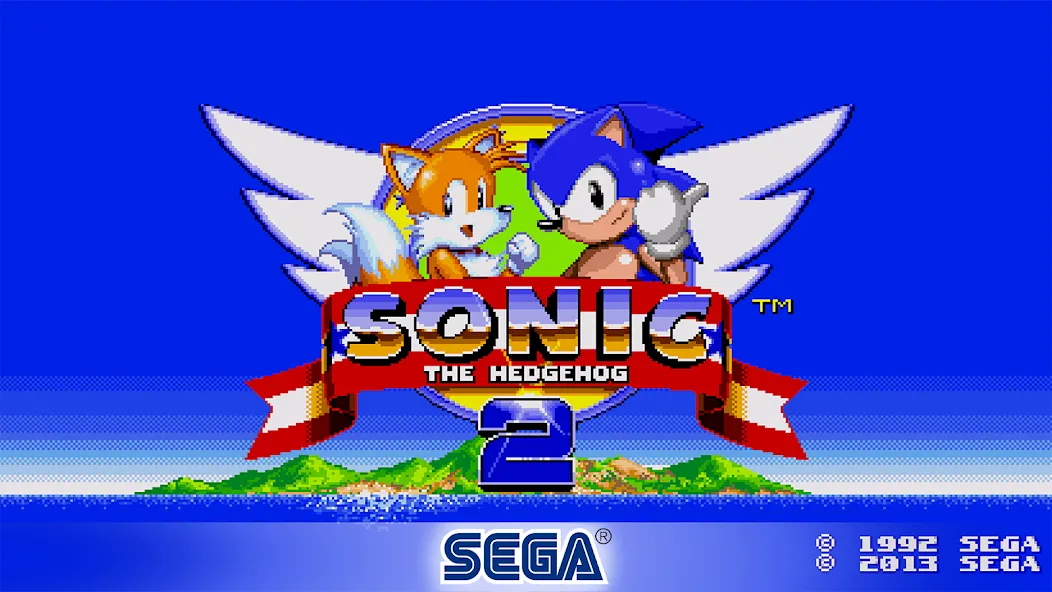 Скачать взломанную Sonic The Hedgehog 2 Classic (Соник Зе Хеджхог 2 Классик)  [МОД Много монет] — полная версия apk на Андроид screen 1