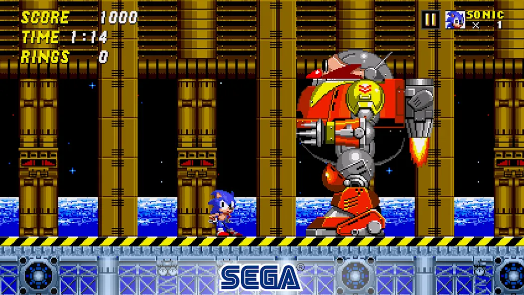 Скачать взломанную Sonic The Hedgehog 2 Classic (Соник Зе Хеджхог 2 Классик)  [МОД Много монет] — полная версия apk на Андроид screen 2