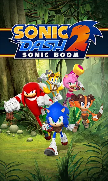 Взлом Sonic Dash 2: Sonic Boom Run (Соник Дэш 2)  [МОД Mega Pack] — стабильная версия apk на Андроид screen 1