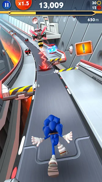 Взлом Sonic Dash 2: Sonic Boom Run (Соник Дэш 2)  [МОД Mega Pack] — стабильная версия apk на Андроид screen 3