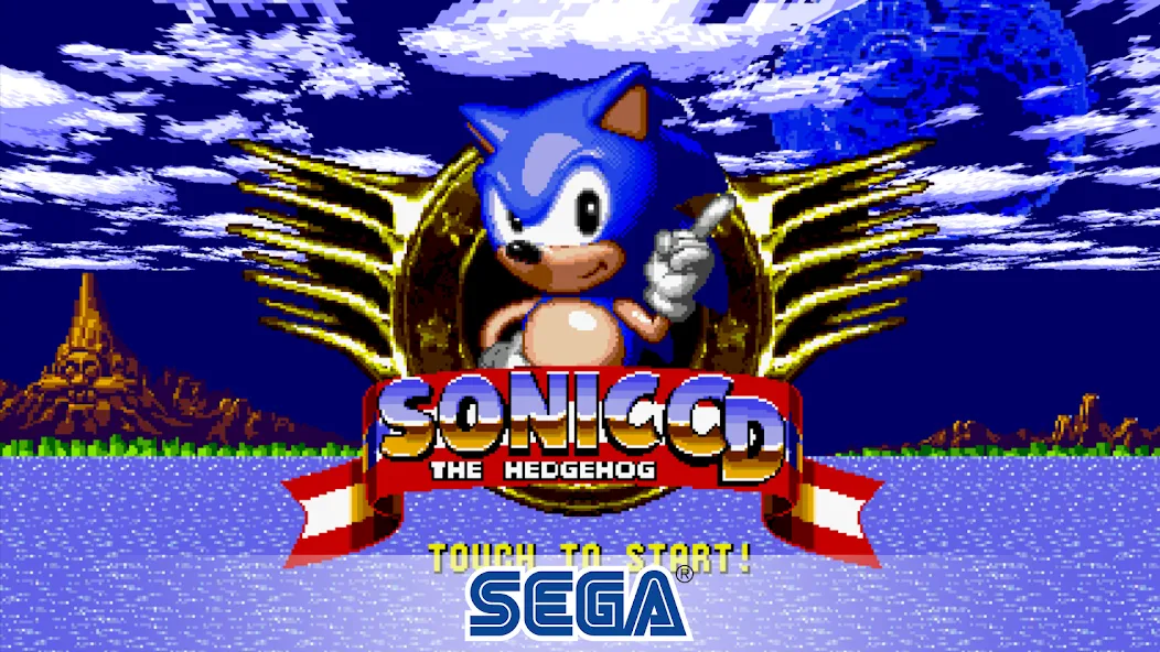 Взлом Sonic CD Classic (Соник СД Классик)  [МОД Menu] — последняя версия apk на Андроид screen 1