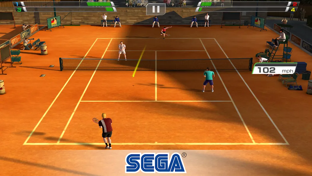 Скачать взлом Virtua Tennis Challenge (Виртуа Теннис Челлендж)  [МОД Unlocked] — полная версия apk на Андроид screen 3