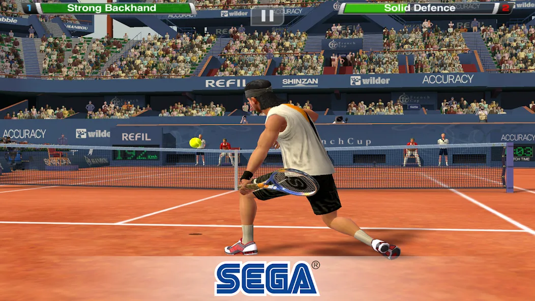 Скачать взлом Virtua Tennis Challenge (Виртуа Теннис Челлендж)  [МОД Unlocked] — полная версия apk на Андроид screen 4