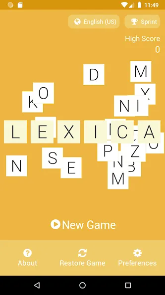 Скачать взломанную Lexica (Лексика)  [МОД Menu] — последняя версия apk на Андроид screen 1