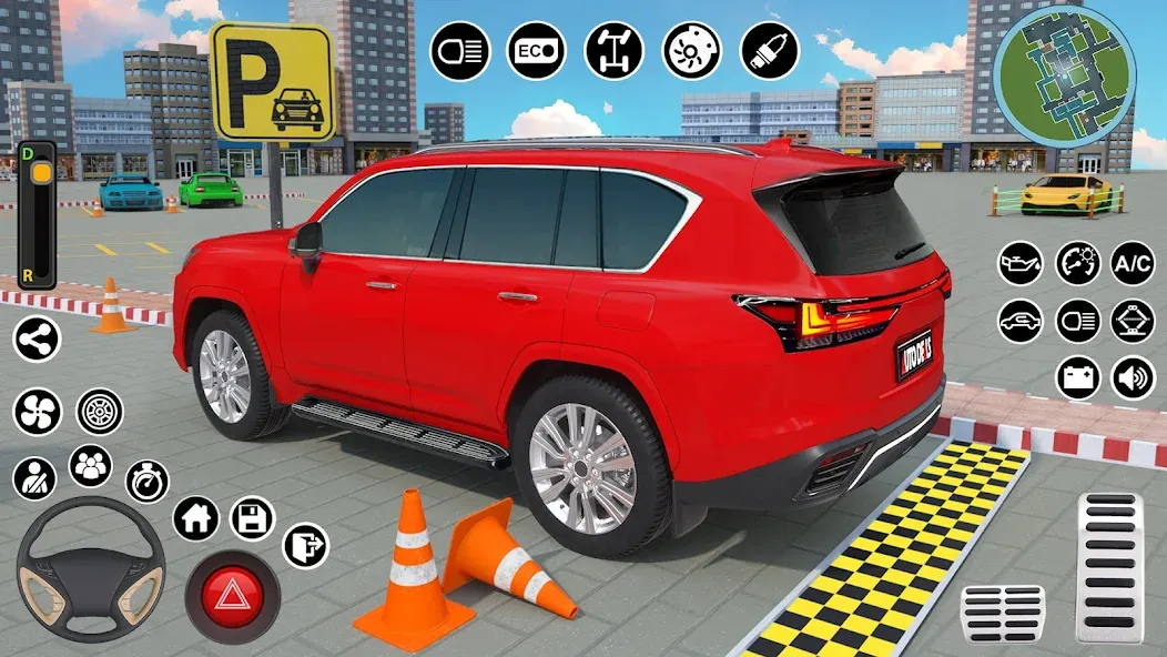 Скачать взломанную Real Car Parking : Prado Games  [МОД Menu] — полная версия apk на Андроид screen 1