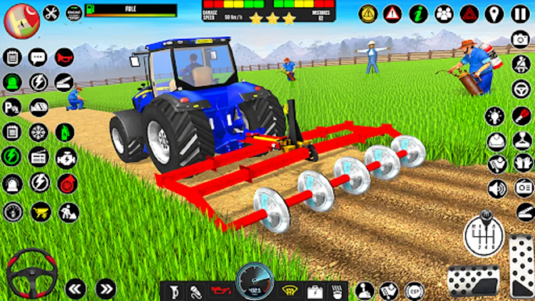 Взломанная Indian Tractor Driving Game 3D (Фарминг Геймс)  [МОД Бесконечные монеты] — стабильная версия apk на Андроид screen 2