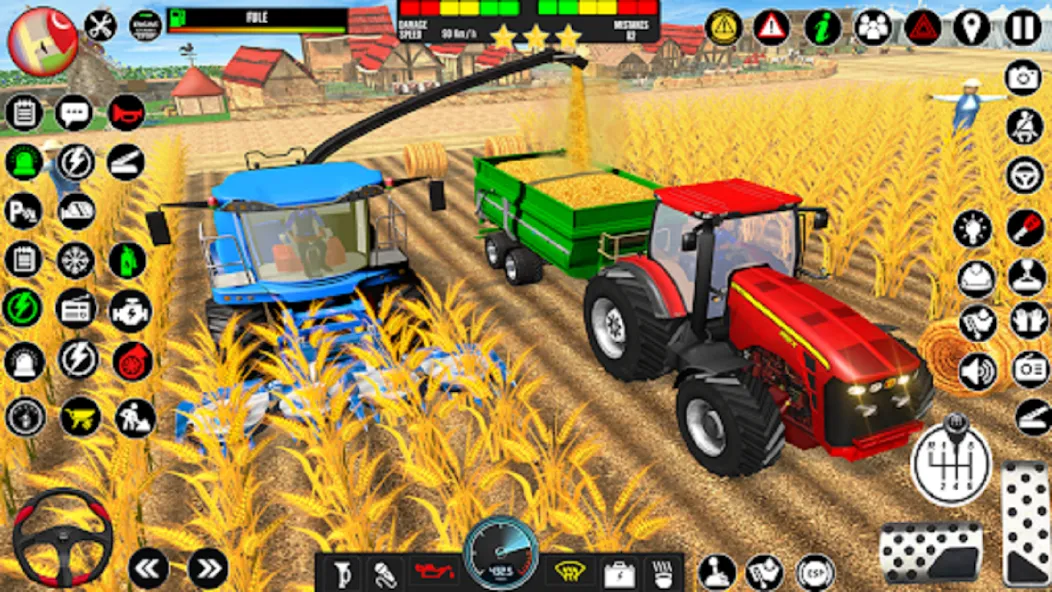 Взломанная Indian Tractor Driving Game 3D (Фарминг Геймс)  [МОД Бесконечные монеты] — стабильная версия apk на Андроид screen 3