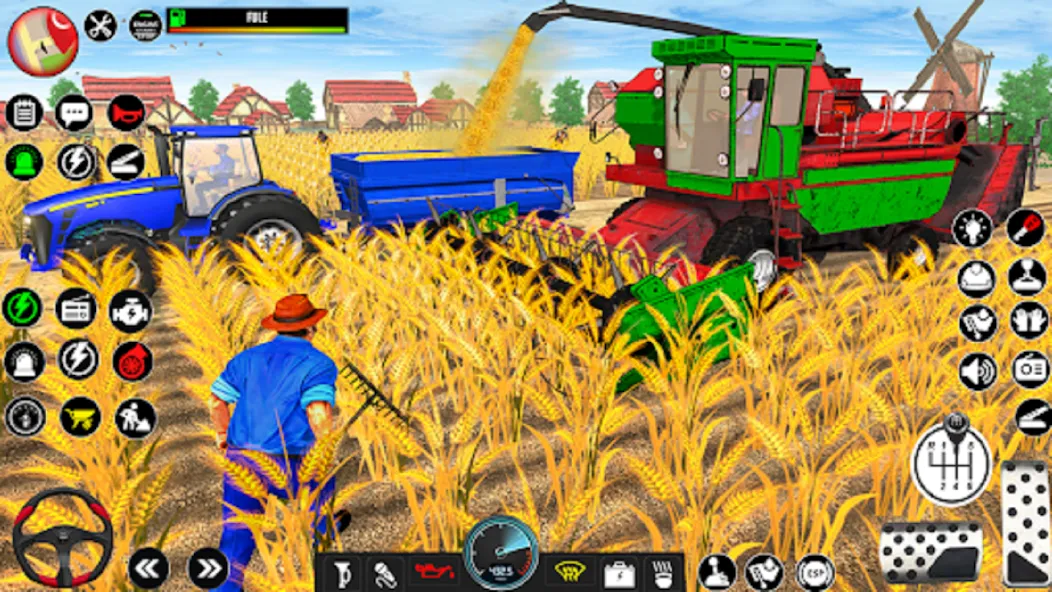 Взломанная Indian Tractor Driving Game 3D (Фарминг Геймс)  [МОД Бесконечные монеты] — стабильная версия apk на Андроид screen 4