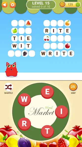 Скачать взломанную Word Market  [МОД Меню] — стабильная версия apk на Андроид screen 2