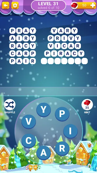 Взломанная Word Connection: Puzzle Game  [МОД Меню] — последняя версия apk на Андроид screen 3