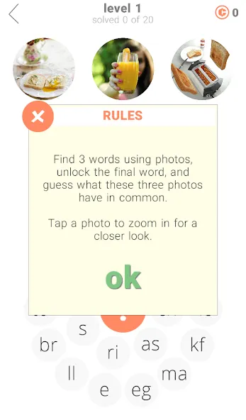 Скачать взломанную 3 Circles: Word Game  [МОД Unlocked] — полная версия apk на Андроид screen 2