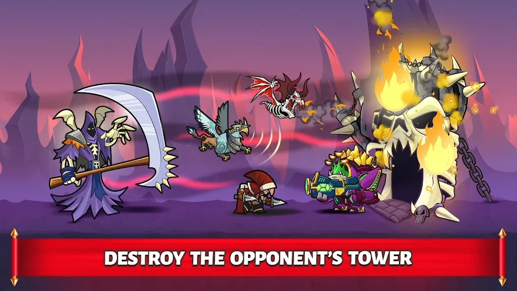 Скачать взломанную Tower Conquest: Tower Defense  [МОД Меню] — полная версия apk на Андроид screen 2