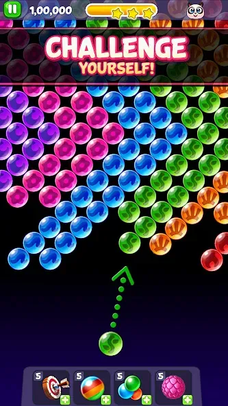 Скачать взлом Bubble Shooter: Panda Pop! (Панда Поп)  [МОД Бесконечные монеты] — последняя версия apk на Андроид screen 4