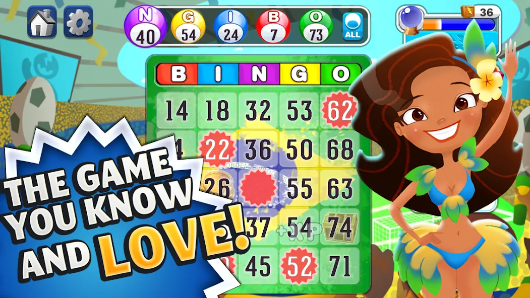 Взломанная Bingo™: World Games  [МОД Много монет] — полная версия apk на Андроид screen 1