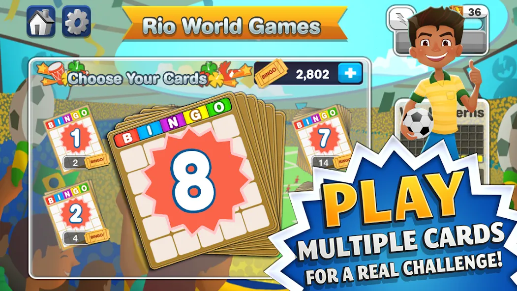 Взломанная Bingo™: World Games  [МОД Много монет] — полная версия apk на Андроид screen 3