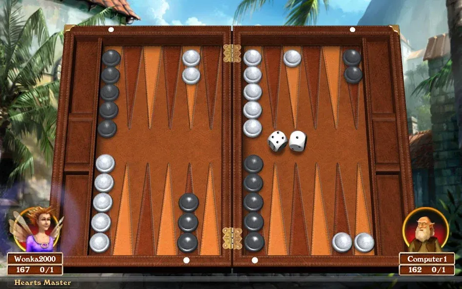 Взломанная Hardwood Backgammon (Хардвуд Бэкгаммон)  [МОД Unlocked] — последняя версия apk на Андроид screen 1