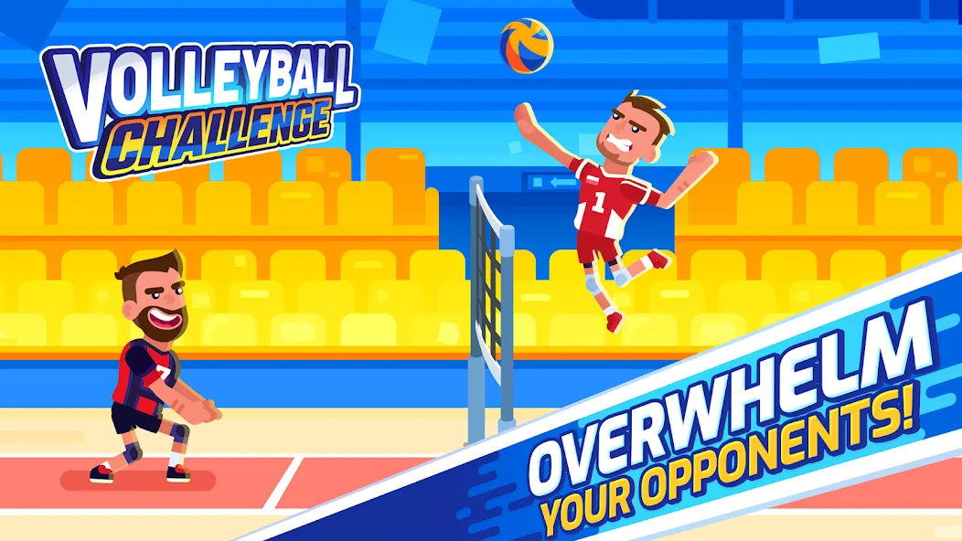 Взлом Volleyball Challenge 2024  [МОД Menu] — стабильная версия apk на Андроид screen 1