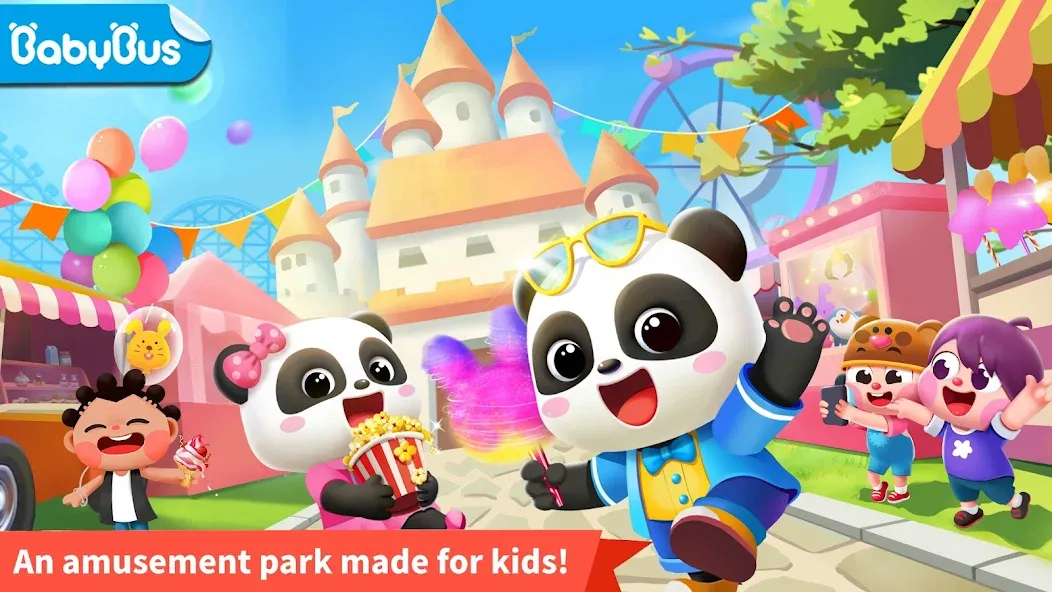 Скачать взлом Baby Panda's Fun Park  [МОД Много монет] — последняя версия apk на Андроид screen 1