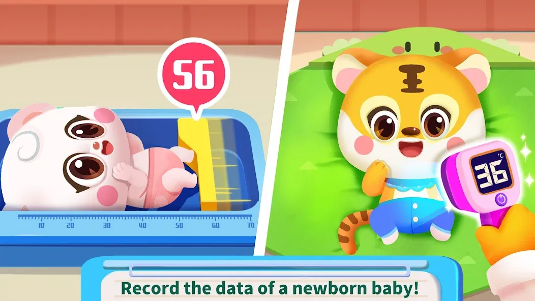 Взломанная Baby Panda's Hospital Care  [МОД Меню] — полная версия apk на Андроид screen 2