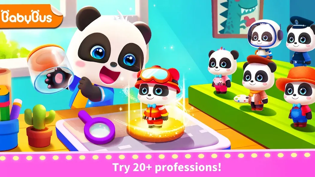 Скачать взлом Baby Panda's Town: Life  [МОД Unlocked] — полная версия apk на Андроид screen 1