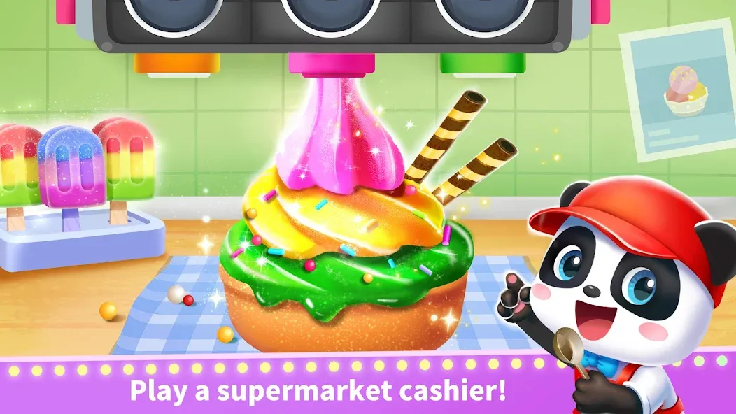 Скачать взлом Baby Panda's Town: Life  [МОД Unlocked] — полная версия apk на Андроид screen 5