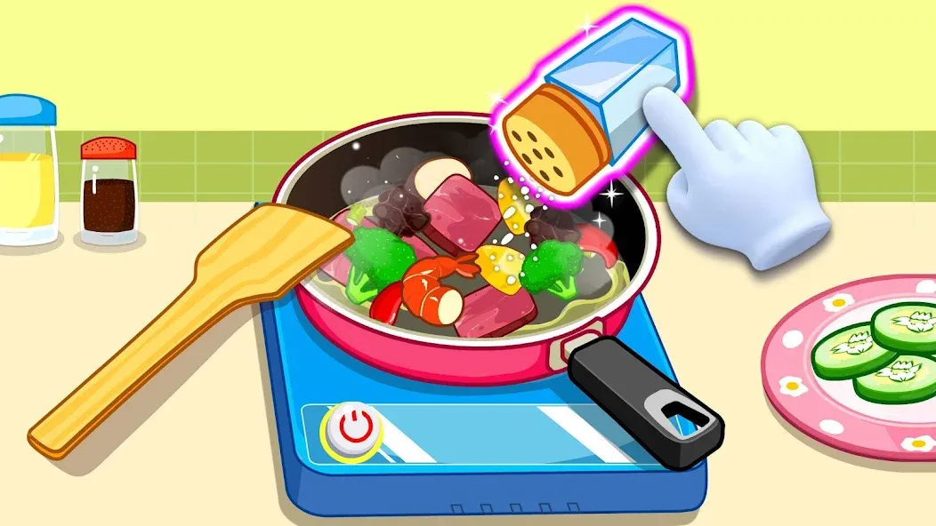 Взлом My Baby Panda Chef  [МОД Все открыто] — полная версия apk на Андроид screen 3